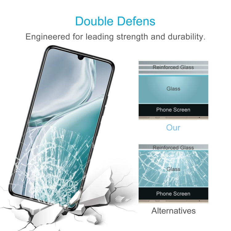 For Oukitel C50 10pcs 0.26mm 9H 2.5D Tempered Glass Film