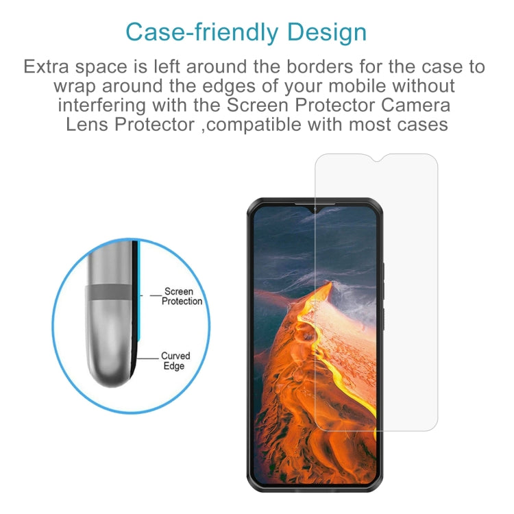 For Oukitel WP50 10pcs 0.26mm 9H 2.5D Tempered Glass Film