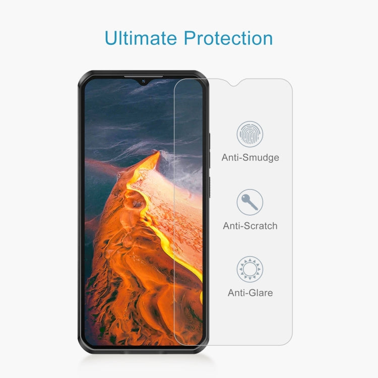 For Oukitel WP50 10pcs 0.26mm 9H 2.5D Tempered Glass Film