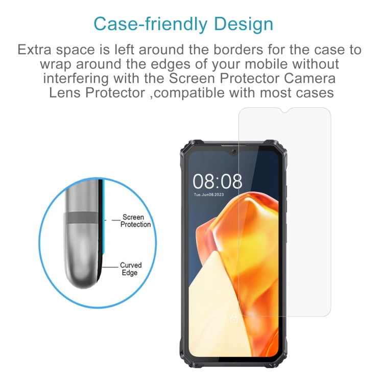 For Oukitel WP28S 10pcs 0.26mm 9H 2.5D Tempered Glass Film