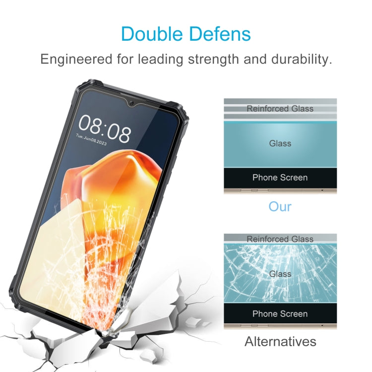 For Oukitel WP28E 10pcs 0.26mm 9H 2.5D Tempered Glass Film