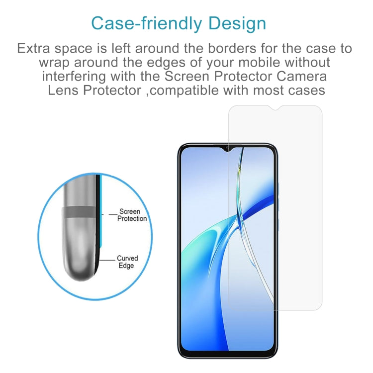For Oukitel C57s 10pcs 0.26mm 9H 2.5D Tempered Glass Film