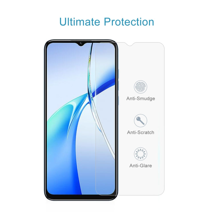 For Oukitel C57s 10pcs 0.26mm 9H 2.5D Tempered Glass Film