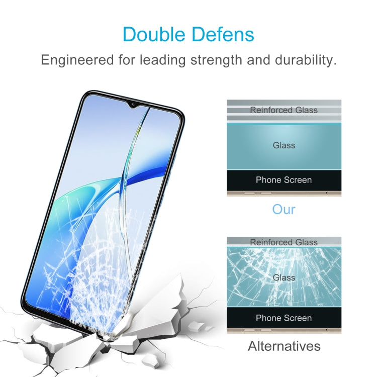 For Oukitel C57s 10pcs 0.26mm 9H 2.5D Tempered Glass Film
