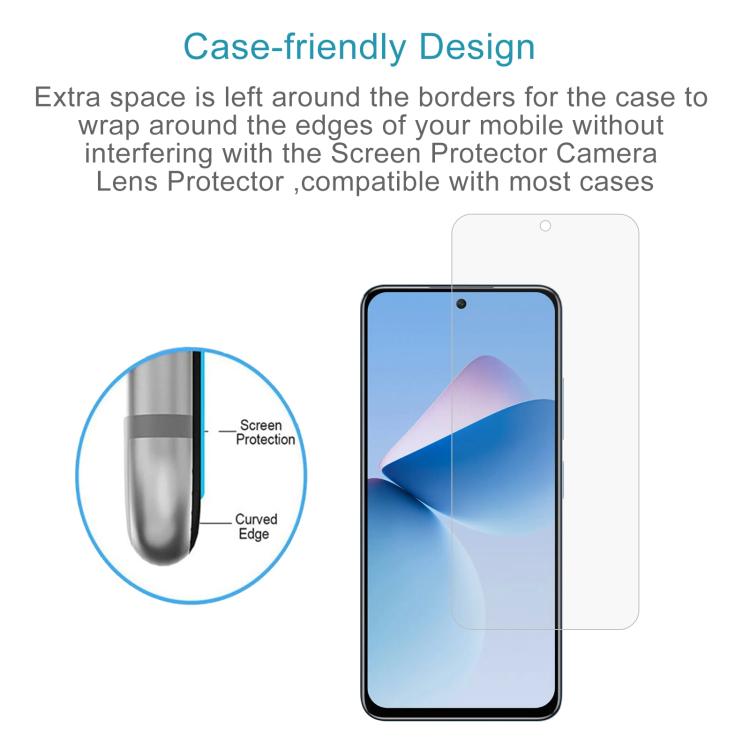 For Oukitel C58 10pcs 0.26mm 9H 2.5D Tempered Glass Film