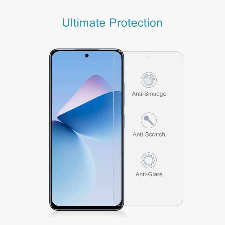 For Oukitel C58 10pcs 0.26mm 9H 2.5D Tempered Glass Film