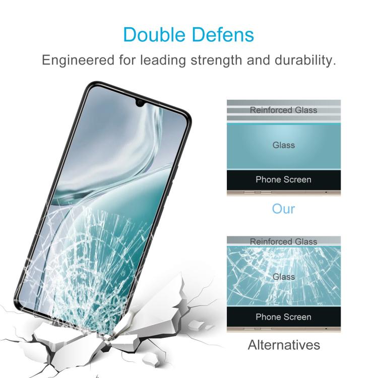 For Oukitel P1 10pcs 0.26mm 9H 2.5D Tempered Glass Film