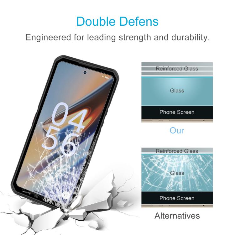 For Oukitel WP300 10pcs 0.26mm 9H 2.5D Tempered Glass Film