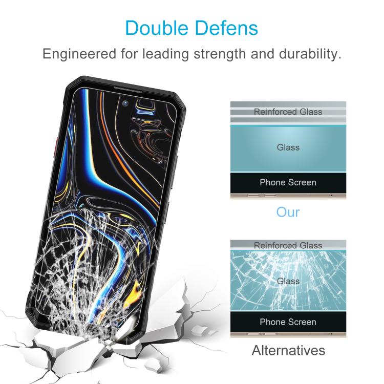 For Oukitel WP58 Pro 10pcs 0.26mm 9H 2.5D Tempered Glass Film