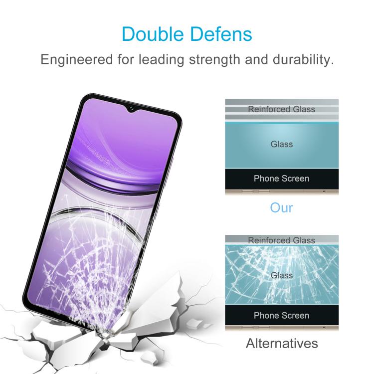 For Oukitel C2 4G 2025 10pcs 0.26mm 9H 2.5D Tempered Glass Film
