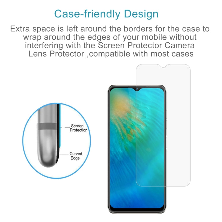 For Oukitel C38 50pcs 0.26mm 9H 2.5D Tempered Glass Film