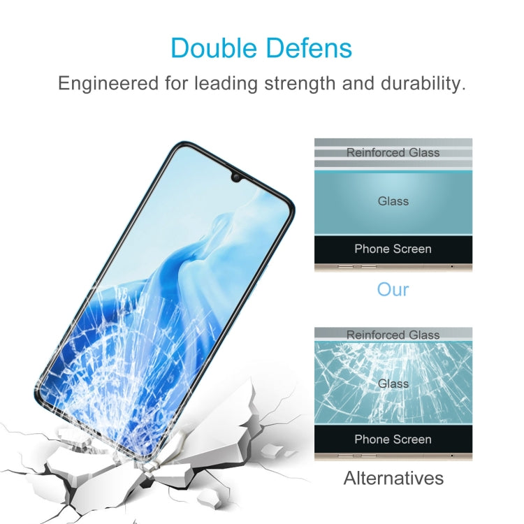 For Oukitel C51 50pcs 0.26mm 9H 2.5D Tempered Glass Film