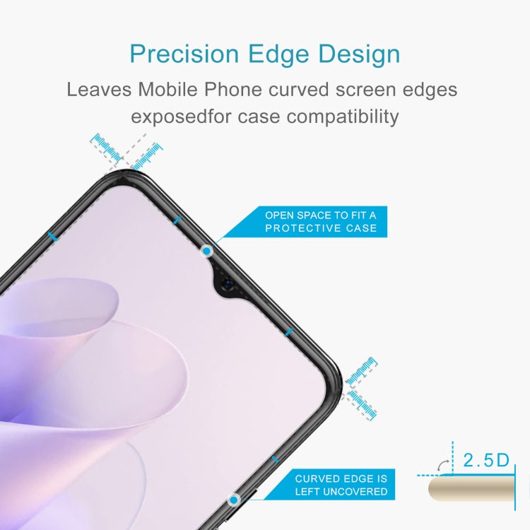 For Oukitel C37 50pcs 0.26mm 9H 2.5D Tempered Glass Film