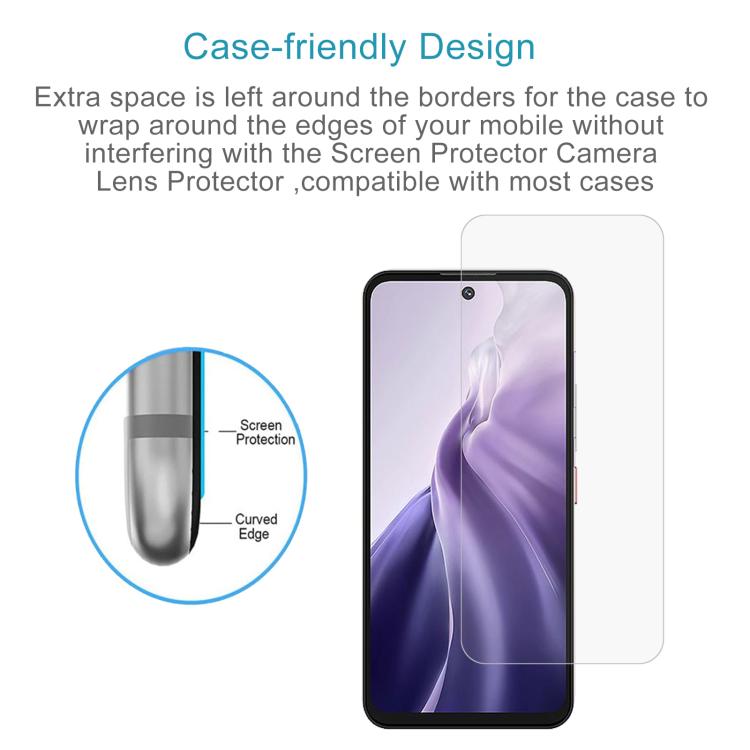 For Oukitel C69 50pcs 0.26mm 9H 2.5D Tempered Glass Film