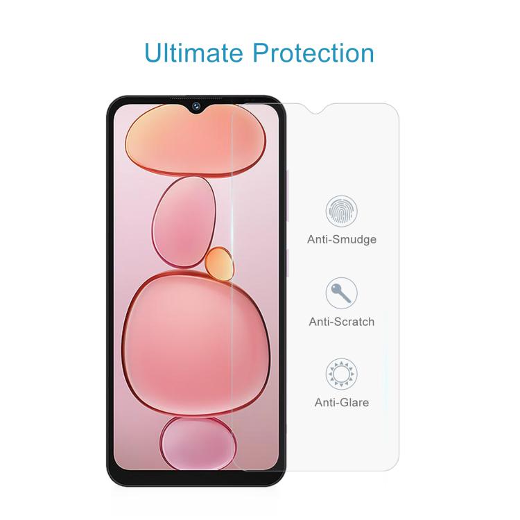 For Oukitel C3 4G 2025 50pcs 0.26mm 9H 2.5D Tempered Glass Film