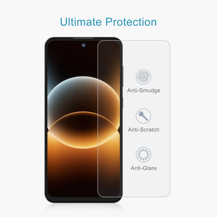 For Oukitel C68 Plus 50pcs 0.26mm 9H 2.5D Tempered Glass Film