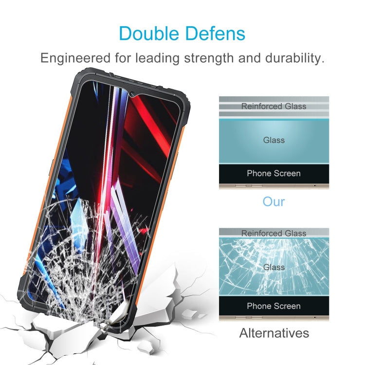 For Cubot KingKong Ace 3 10pcs 0.26mm 9H 2.5D Tempered Glass Film