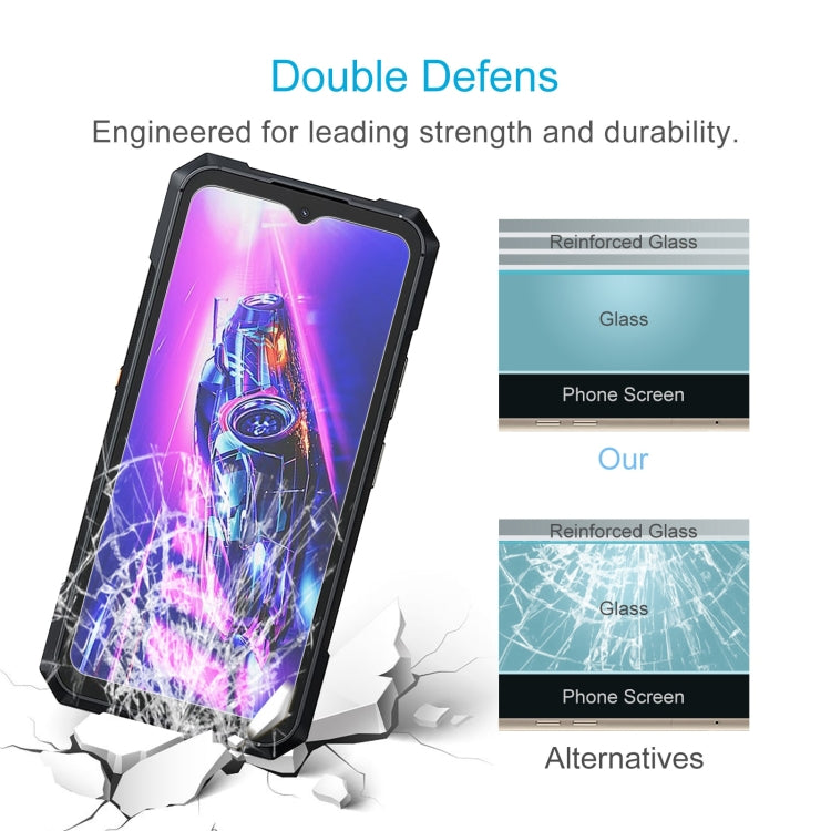 For Cubot KingKong X 10pcs 0.26mm 9H 2.5D Tempered Glass Film