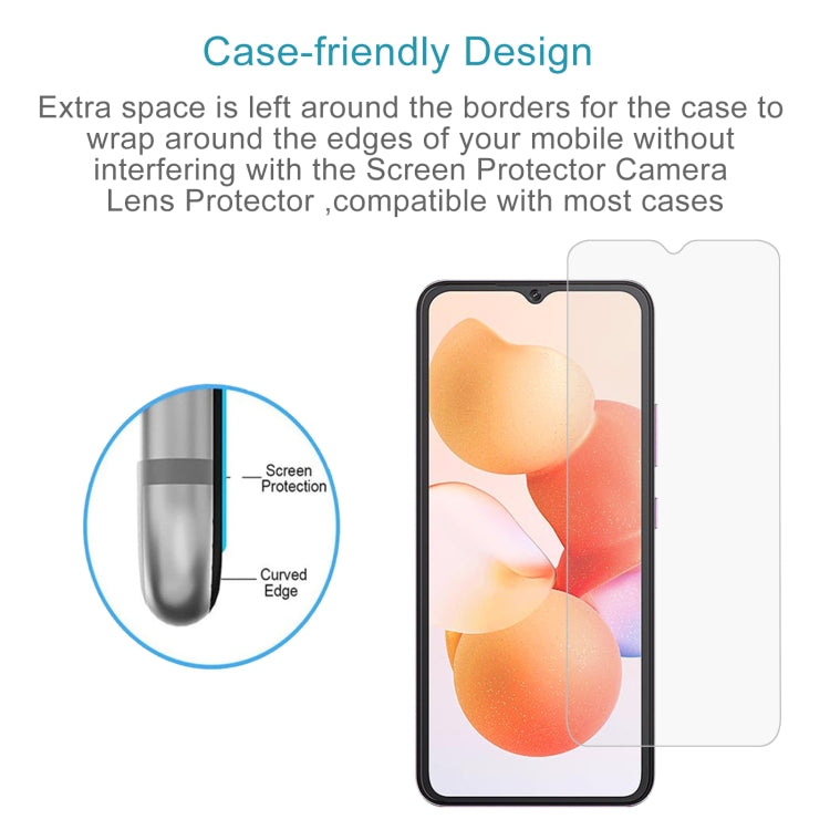For Cubot A10 10pcs 0.26mm 9H 2.5D Tempered Glass Film