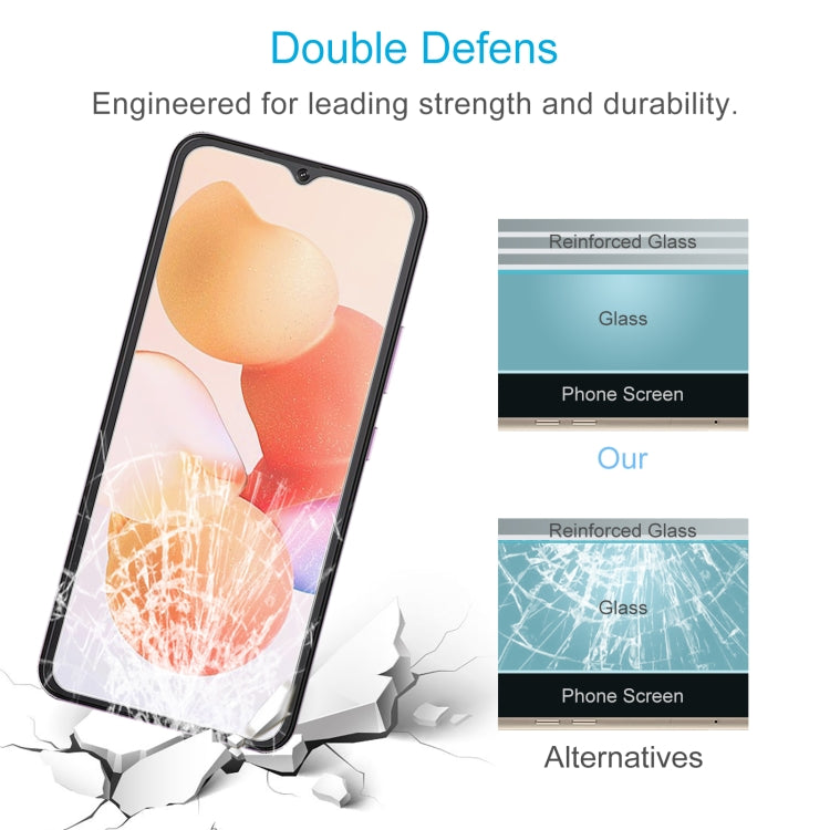 For Cubot A10 10pcs 0.26mm 9H 2.5D Tempered Glass Film