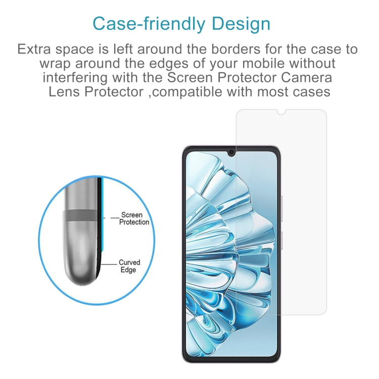 For Cubot A20 10pcs 0.26mm 9H 2.5D Tempered Glass Film