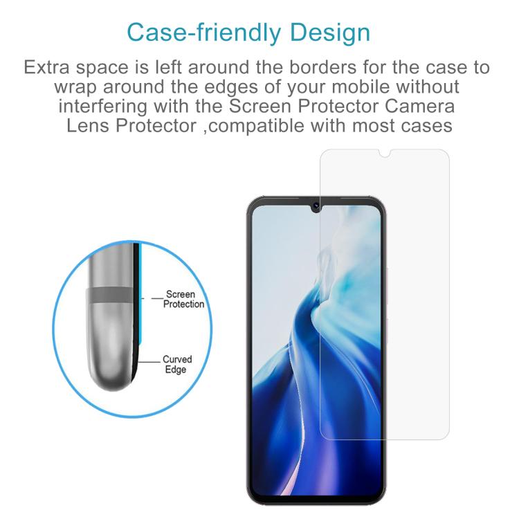 For Cubot A30 10pcs 0.26mm 9H 2.5D Tempered Glass Film