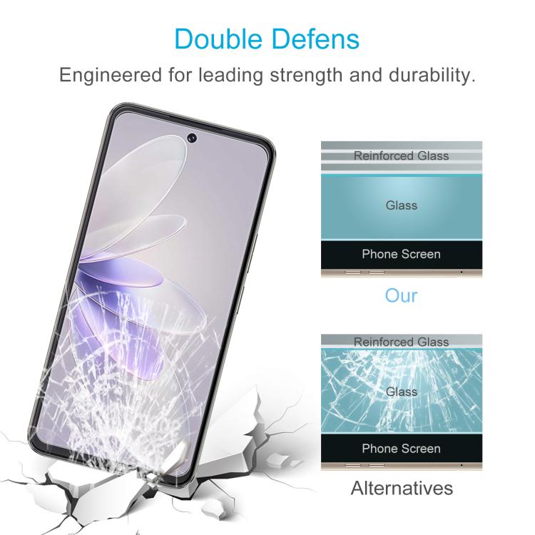 For Cubot Note 60 4G 10pcs 0.26mm 9H 2.5D Tempered Glass Film
