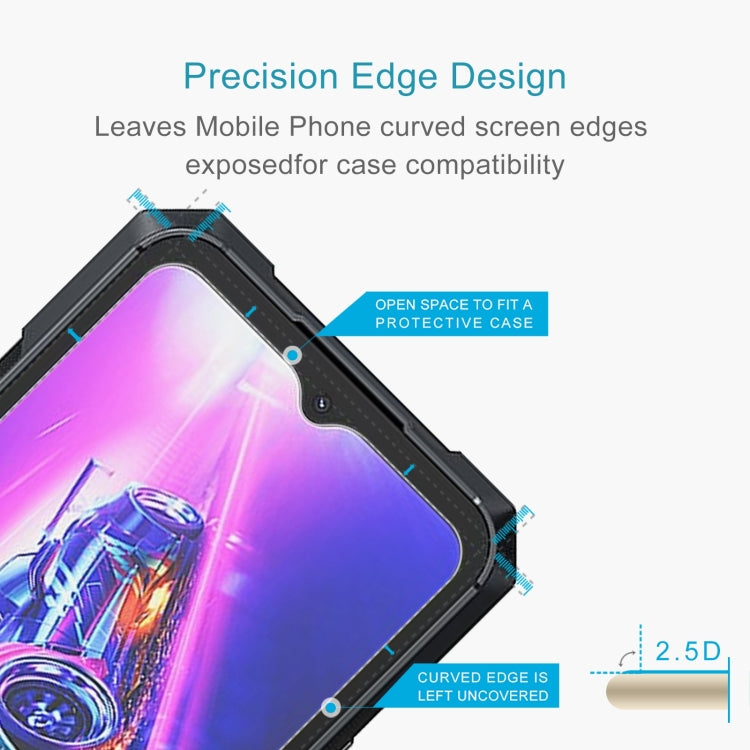 For Cubot KingKong X 50pcs 0.26mm 9H 2.5D Tempered Glass Film