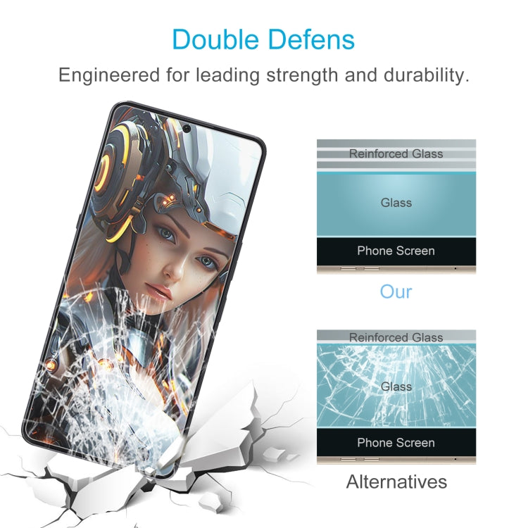 For Cubot Max 5 50pcs 0.26mm 9H 2.5D Tempered Glass Film