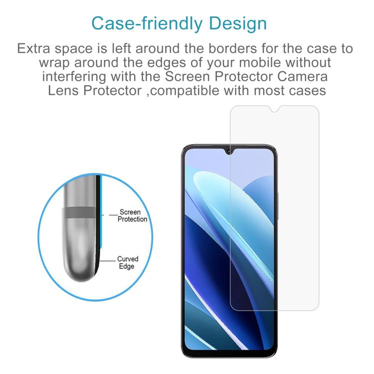 For Cubot A40 50pcs 0.26mm 9H 2.5D Tempered Glass Film