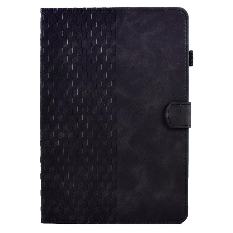 For Samsung Galaxy S11 Rhombus Embossed Leather Smart Tablet Case
