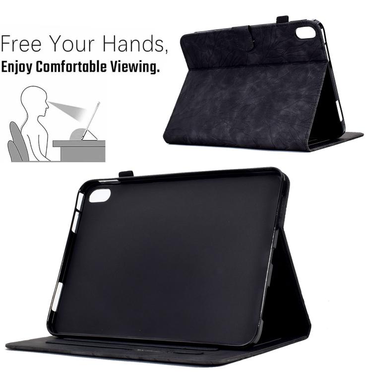 For Samsung Galaxy Tab S11 Fortune Tree Embossed Leather Smart Tablet Case