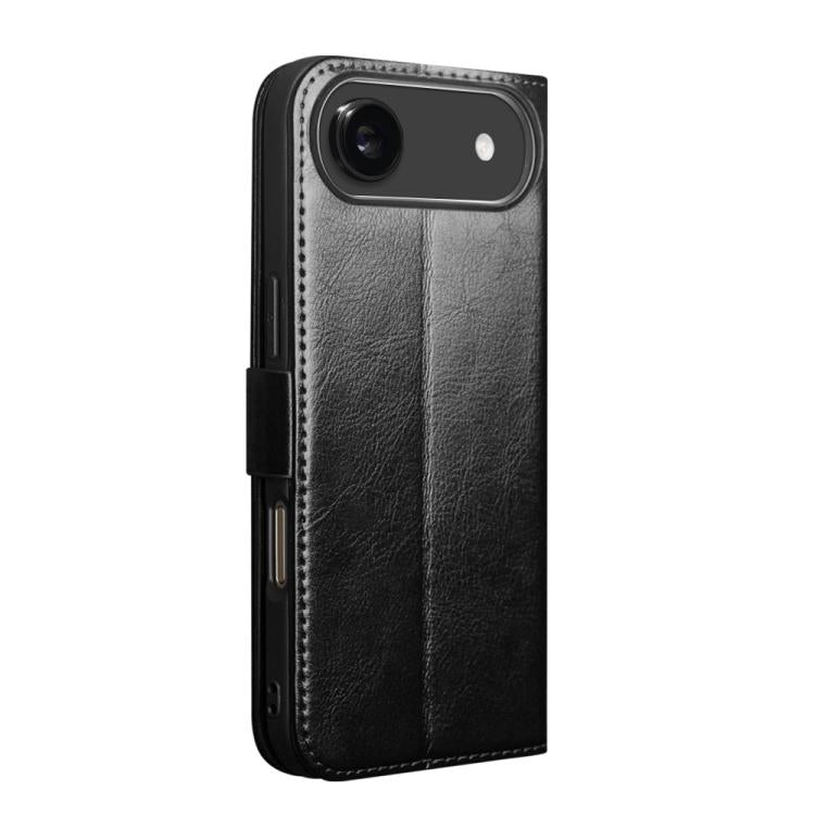 For iPhone Air QIALINO Classic 103 Buckle Genuine Leather Phone Case