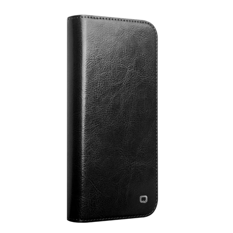 For iPhone 16 QIALINO Classic Genuine Leather Phone Case