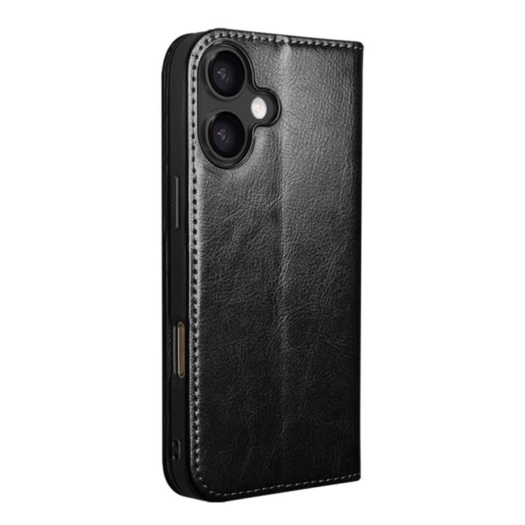 For iPhone 17 QIALINO Classic Genuine Leather Phone Case