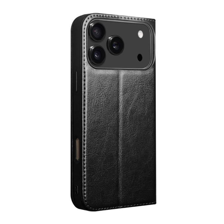 For iPhone 17 Pro Max QIALINO Classic Genuine Leather Phone Case