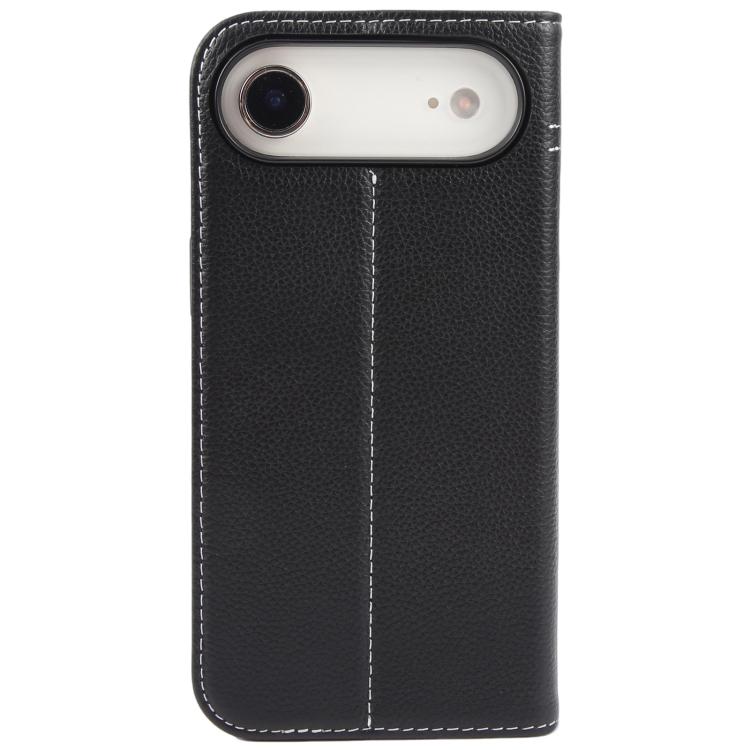 For iPhone Air GEBEI Top-grain Horizontal Flip Leather Phone Case