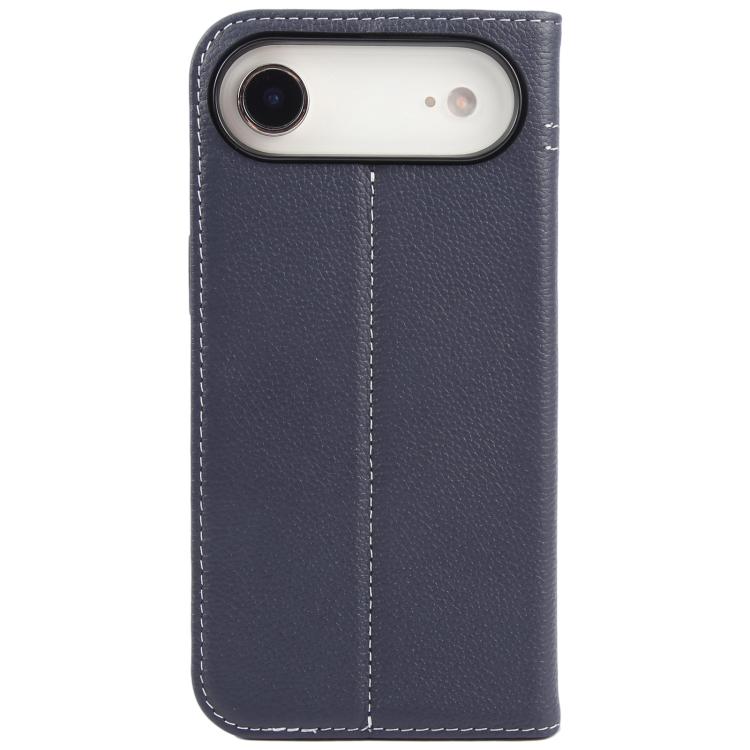 For iPhone Air GEBEI Top-grain Horizontal Flip Leather Phone Case