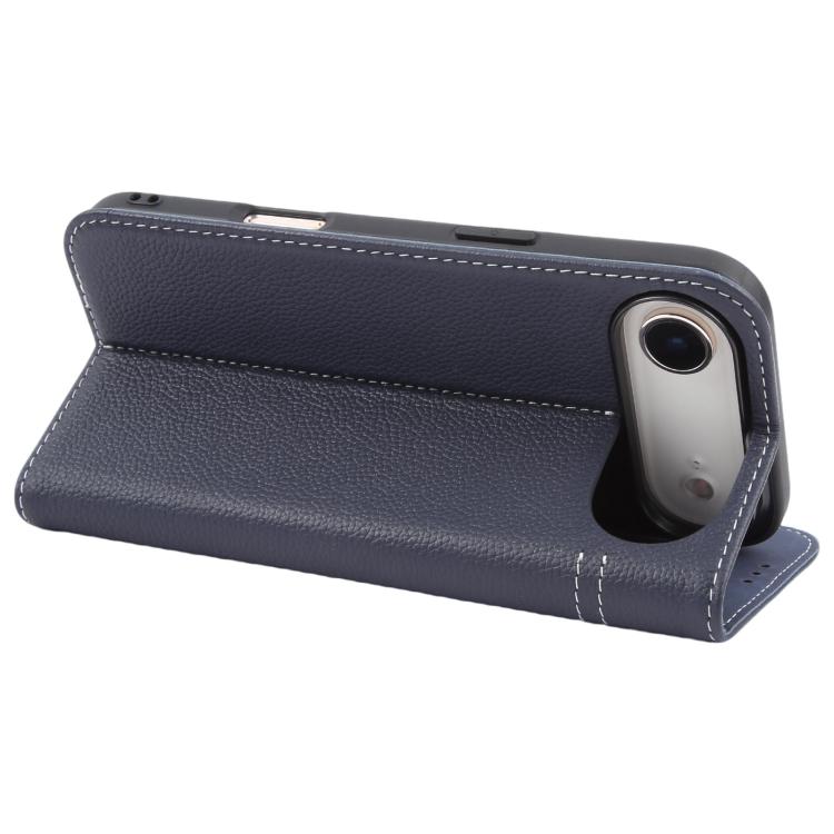 For iPhone Air GEBEI Top-grain Horizontal Flip Leather Phone Case