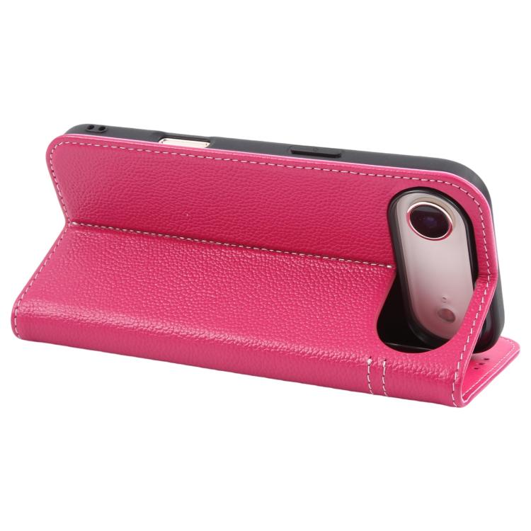 For iPhone Air GEBEI Top-grain Horizontal Flip Leather Phone Case
