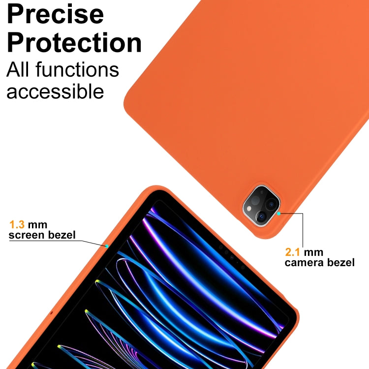 For iPad Pro 12.9 2018/2020/2021/2022 Oil Spray Skin-friendly TPU Tablet Case