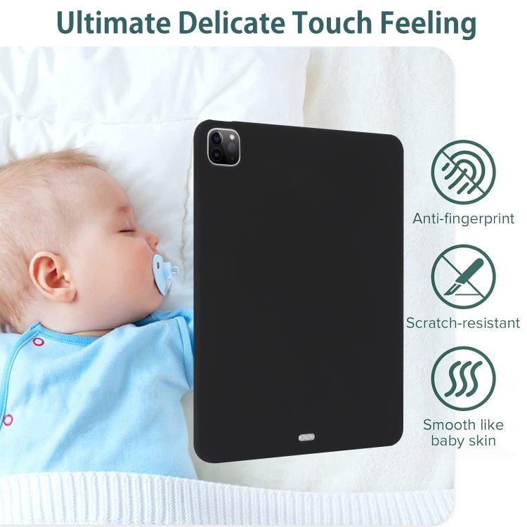For iPad Pro 12.9 2018/2020/2021/2022 Oil Spray Skin-friendly TPU Tablet Case