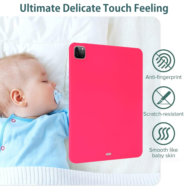 For iPad Pro 12.9 2018/2020/2021/2022 Oil Spray Skin-friendly TPU Tablet Case