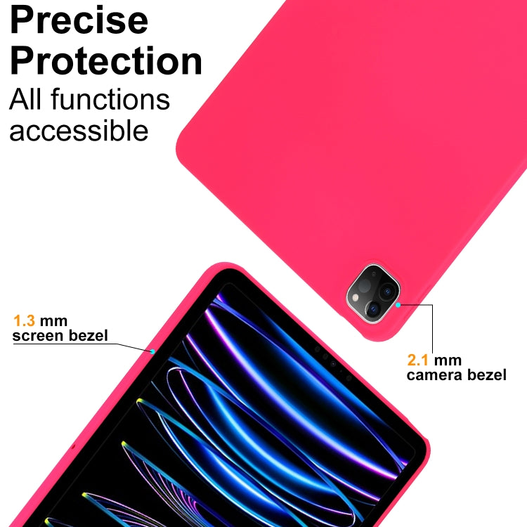 For iPad Pro 12.9 2018/2020/2021/2022 Oil Spray Skin-friendly TPU Tablet Case