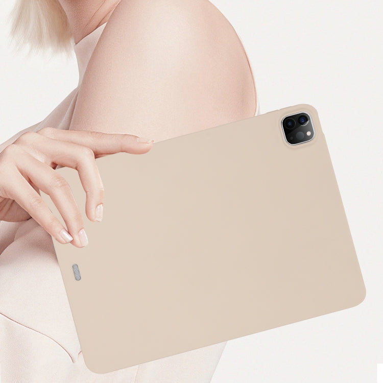 For iPad Pro 12.9 2018/2020/2021/2022 Oil Spray Skin-friendly TPU Tablet Case