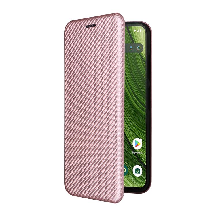 For Fairphone 6 Carbon Fiber Texture Flip Leather Phone Case