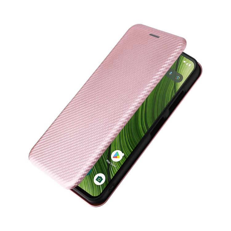 For Fairphone 6 Carbon Fiber Texture Flip Leather Phone Case