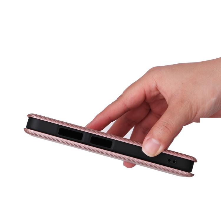 For Fairphone 6 Carbon Fiber Texture Flip Leather Phone Case