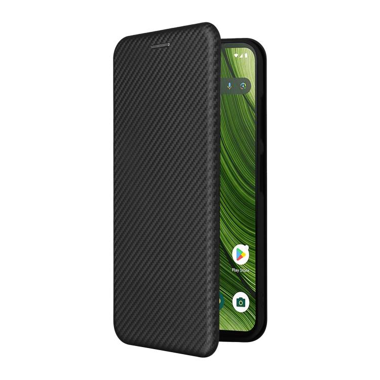 For Fairphone 6 Carbon Fiber Texture Flip Leather Phone Case