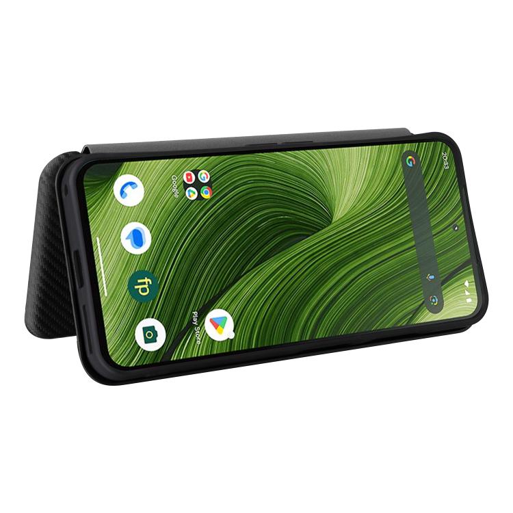 For Fairphone 6 Carbon Fiber Texture Flip Leather Phone Case